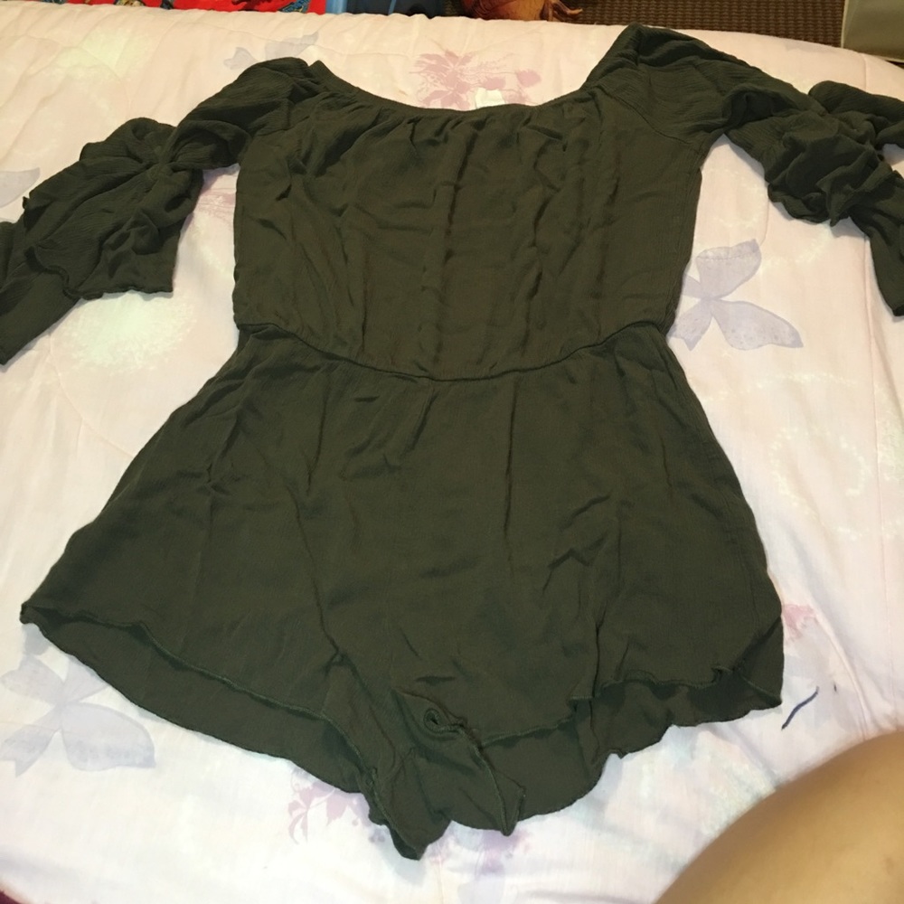 Green romper